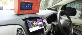 Pemasangan head unit android orca 9 inc ram 2/32 di  kijang Innova