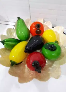 Jual 8 macam buah buah kaca. Nego. Jakarta
