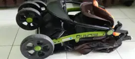 Stroller Pliko mulus lengkap no kardus