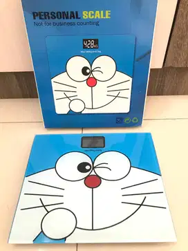 Timbangan Digital karakter Doraemon ukuran besar+Gratis baterai