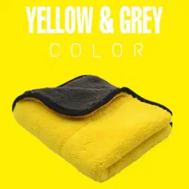 KAIN LAP MICROFIBER KUNING halus