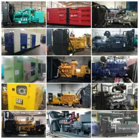 Mesin Diesel Genset Generator Baru Bekas 10 kva sampai 2000 kva