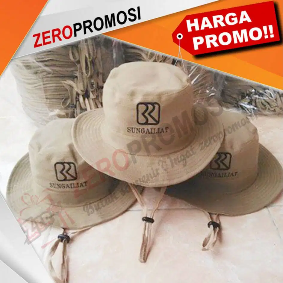 Topi Rimba Custom model & desain terbaru