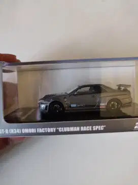 GTR R34 Omori Factory Like New