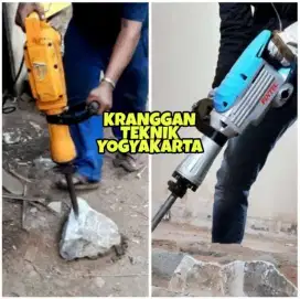(KRANGGAN TEKNIK)bor jack hammer demolition drill utk bobok beton