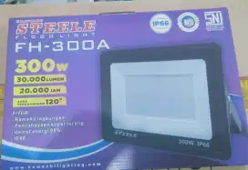 Lampu Tembak LED 300 watt Murmer Anti Air / Lampu Sorot