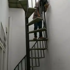 Menerima pembuatan pemesanan Tangga Putar