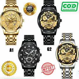 Quartz jam tangan pria terbaru anti air
