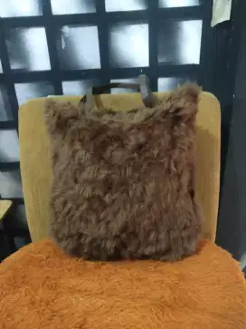 tote bag bulu uniqlo unisex preloved tjap karoeng