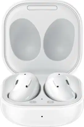 Baru Ear Phone Samsung Buds Live white Putih Bagus Keren original