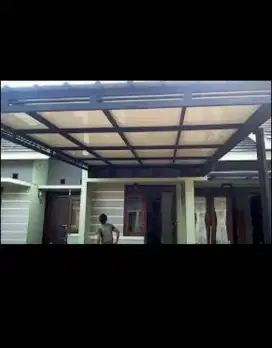 Kanopi,pagar,teralis,ralling tangga dan ralling balokn