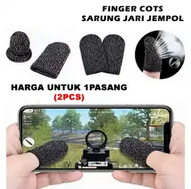 Finger Cots Sarung Tangan Jempol Anti For Game ML FIFA PES