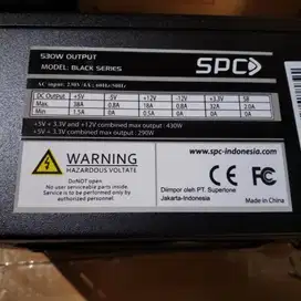 Power Supply 530 Watt Box untuk komputer