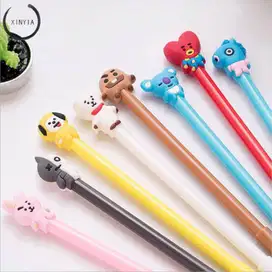 BOLPOINT GEL CUTE BLACK INK KAWAII CARTOON