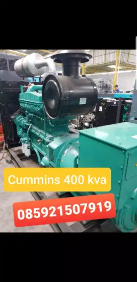 GENSET BARU CUMMINS 150 KVA OPEN SILENT READY