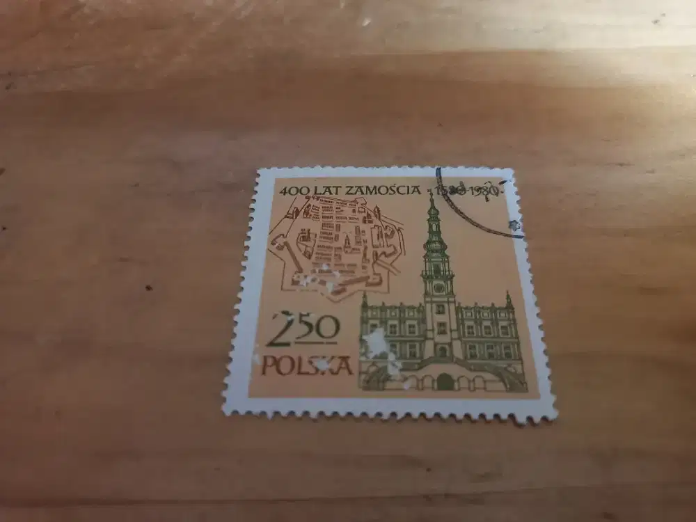 Perangko 400 Lat Zamoscia