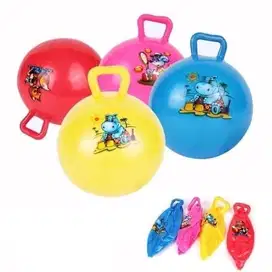 Bola Jumping Ball Bulat Diameter 45cm Hopball Jumping Anak Polos 0703