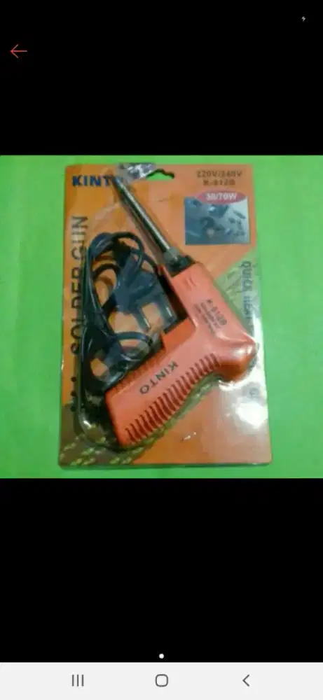 Alat Untuk Perlengkapan Solder