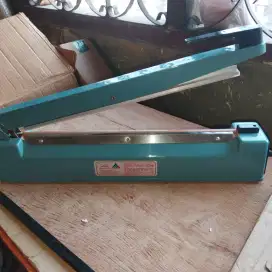 Mesin Press Plastik 40 cm Double Leopards Impulse Sealer SP-400H Biru