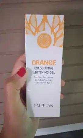 Gmeelan Exfoliating Orange Gel 50gr - Produk baru EXP 2025