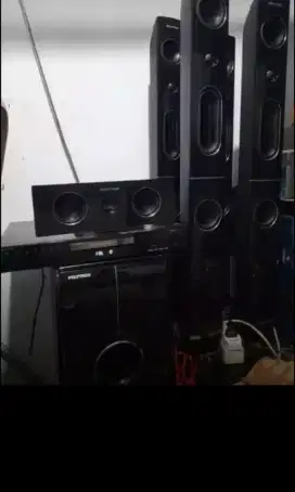 Sound system Geisler, Sony, Polytron 3 set langsung pakai