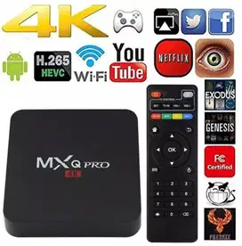 Android TV Box MXQ Pro 4K Smart Set Up Box Media Player Youtube Online