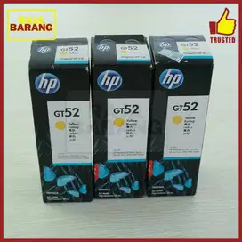 HP Tinta Printer Kuning GT 52 GT52 GT-52 Yellow Ink Original HP