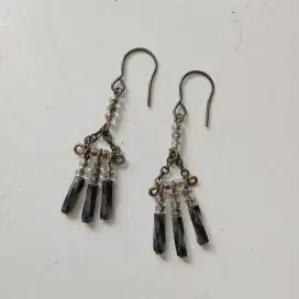 Anting Perak bakar