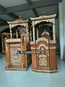 Mimbar masjid kubah free ongkir area Jawa