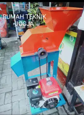 (RUMAH TEKNIK JOGJA) Pencacah jerami utk pakan ternak dan kompos