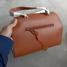 Tas Bellezza, Warna Cream & Coklat