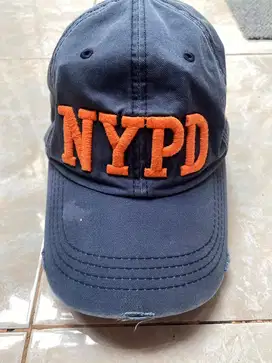 Topi Pria NYPD Warna biru tua