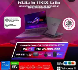 Cicilan Laptop Asus Rog Strix G16