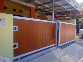 Pintu Dorong Minimalis Mewah