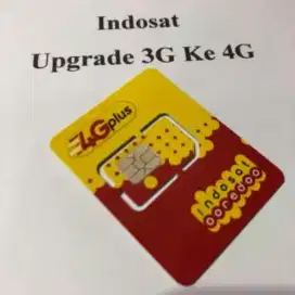 UPGRADE KARTU INDOSAT 3G ke 4G