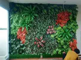 taman vertikal sintetis/vertikal gardens