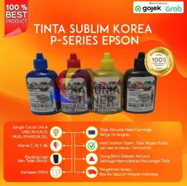 Tinta Sublime @100ml / Tinta Refill Khusus Sablon / Sublimation ink