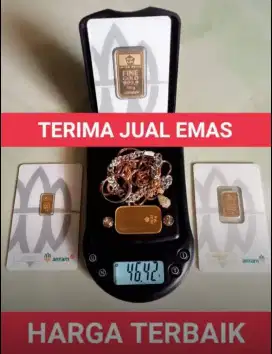 Terima Jual Emas,logam mulia, berlian Tanpa surat