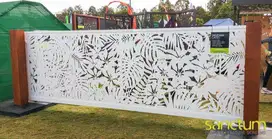 gerbang atau pagar plat besi cnc laser cutting #5