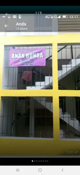 Kost Putri Anak Bunda dekat UGM