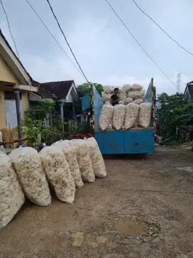 Kerupuk palembang bulat mentah