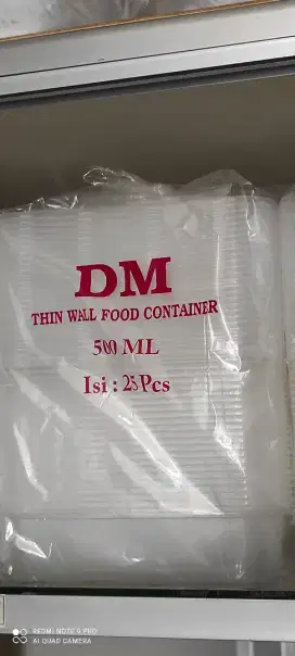 Kotak plastik food frozen