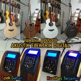 Gitar Yamaha Apx500ii Akustik Elektrik Digital Kualitas Terjamin