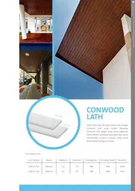 Conwood Lath 3 Cut (76 x 3050 x 11 mm)