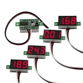 voltmeter mini dc  (stok banyak)