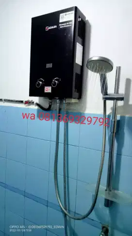 water heater dan pemasangan instal