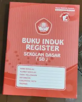 Buku Induk Registrasi SD