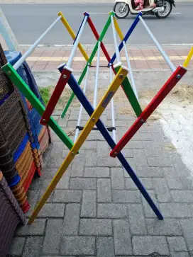 Jemuran almunium tanggung