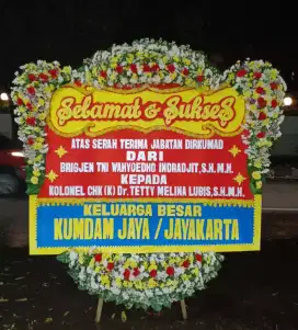 Papan karangan bunga murah