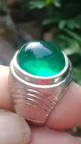 Jual Batu Cincin Green Emerald Zambrut Bagus sekali